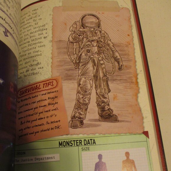 Dr Who Dangerous Monsters Official Guide Small Black White Reading Book - Picture 7 of 9